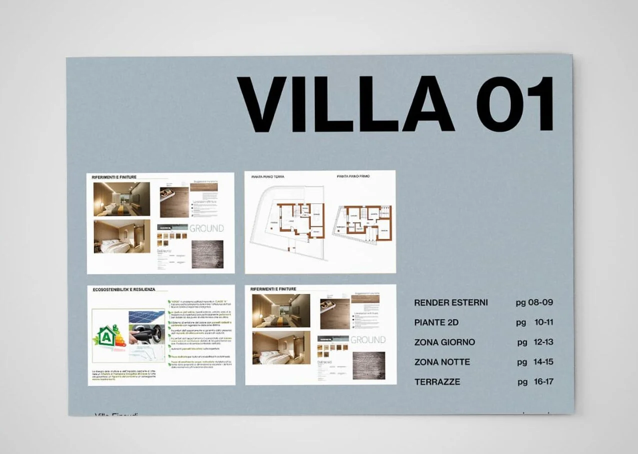 Brochure Ville Einaudi